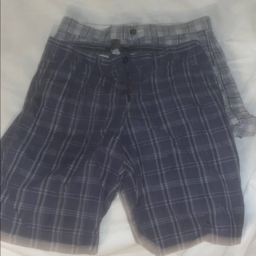 Apt. 9 Blue Flat Front Shorts